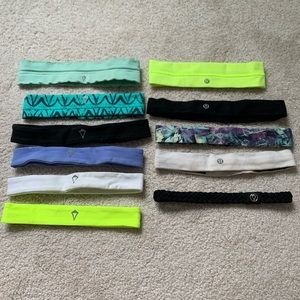 11 lulu lemon/ivivva headbands🔥
